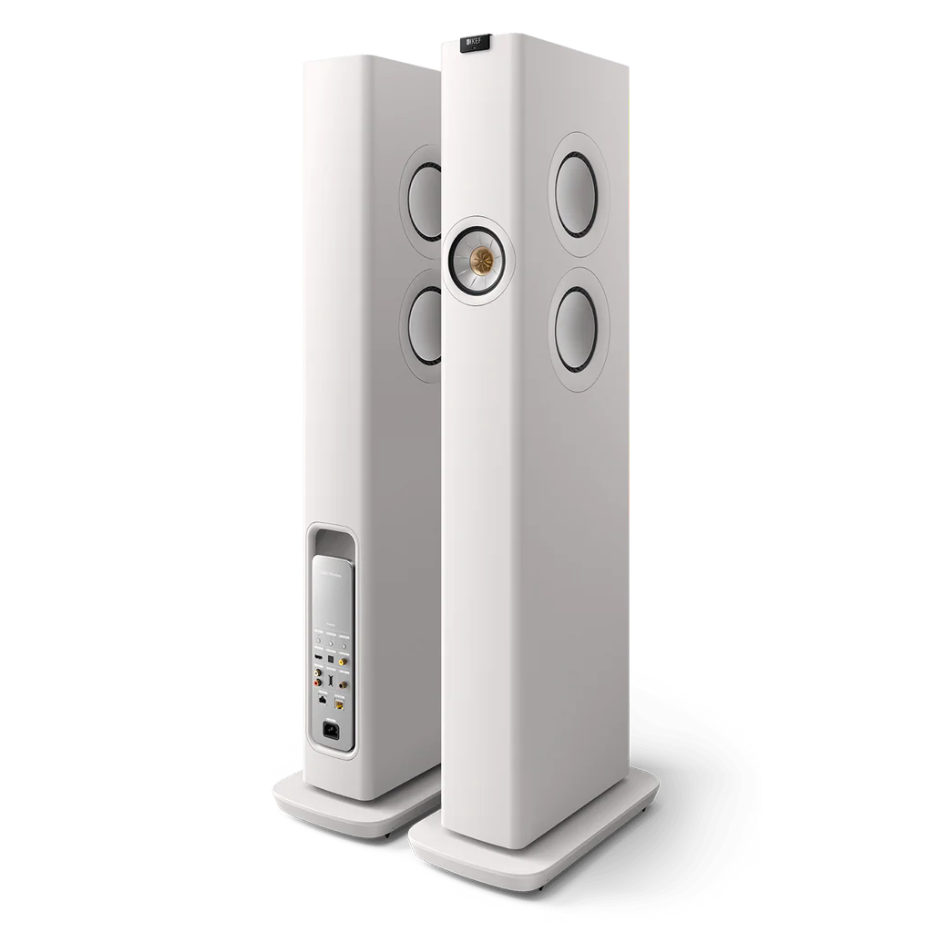 KEF LS60 WIRELESS, belaidės grindinės garso kolonėlės (įvairių spalvų)