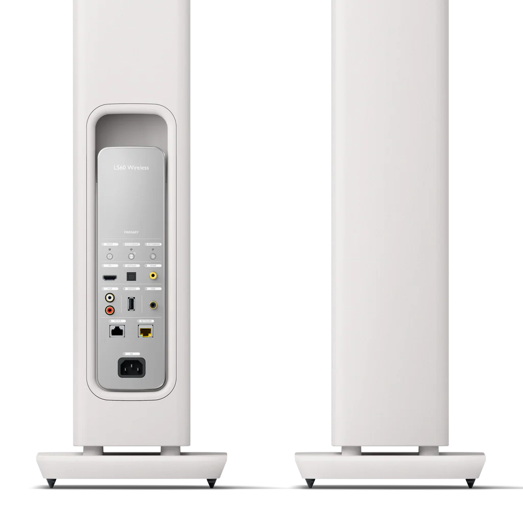 KEF LS60 WIRELESS, belaidės grindinės garso kolonėlės (įvairių spalvų)