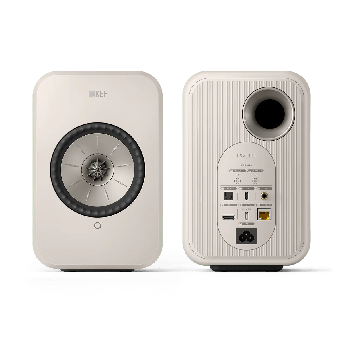 KEF LSX II LT, aktyvios, belaidės Hi-Fi garso kolonėlės (įvairių spalvų)