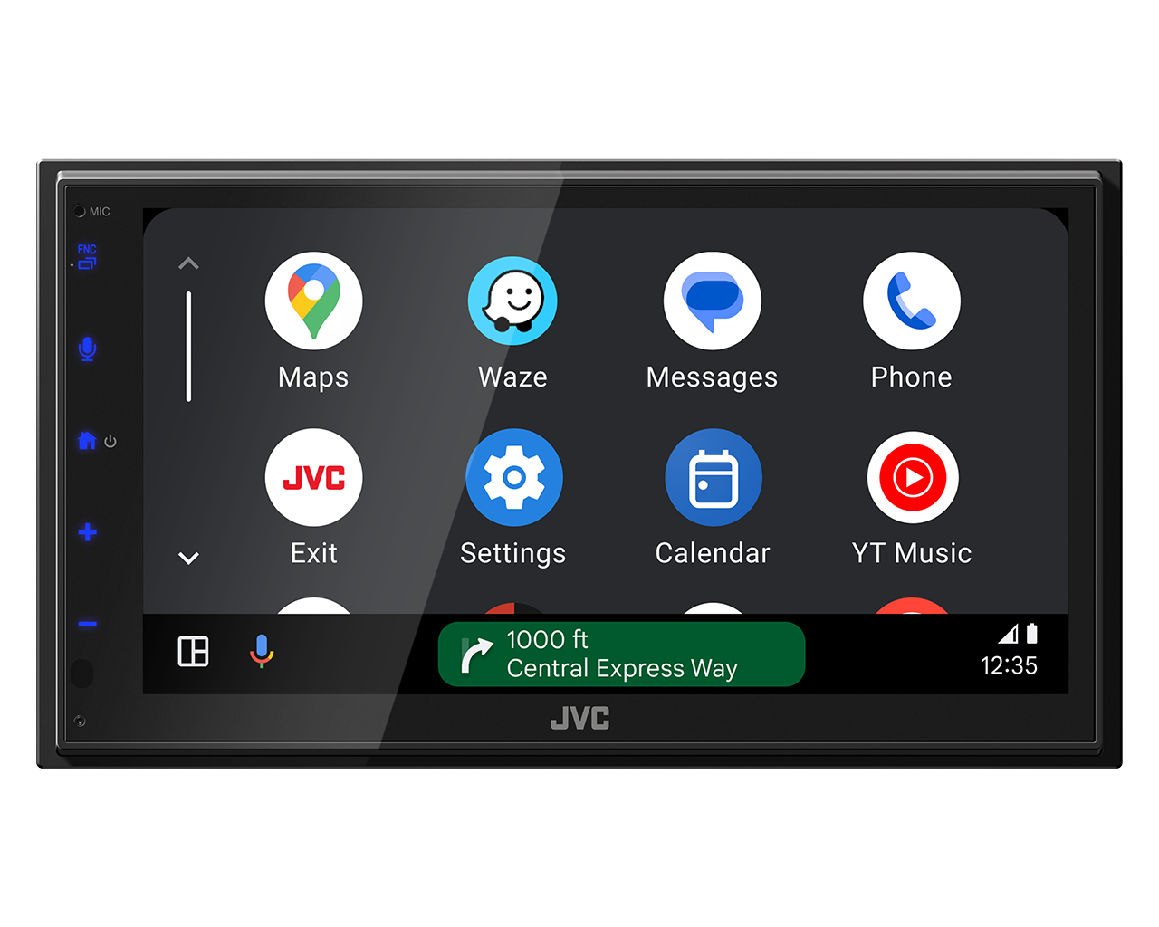 JVC KW-M695DBW, automobilinė multimedija su 6.8" ekranu, Bluetooth