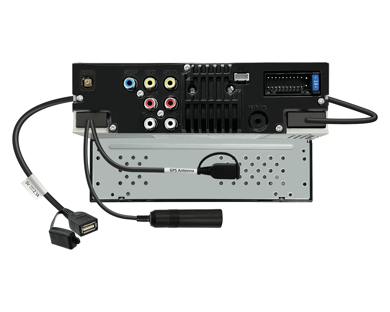 JVC KW-M695DBW, automobilinė multimedija su 6.8" ekranu, Bluetooth