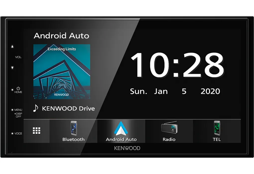 Kenwood DMX5020BTS, 6.8" multimedija su laidiniu Carplay ir Android Auto