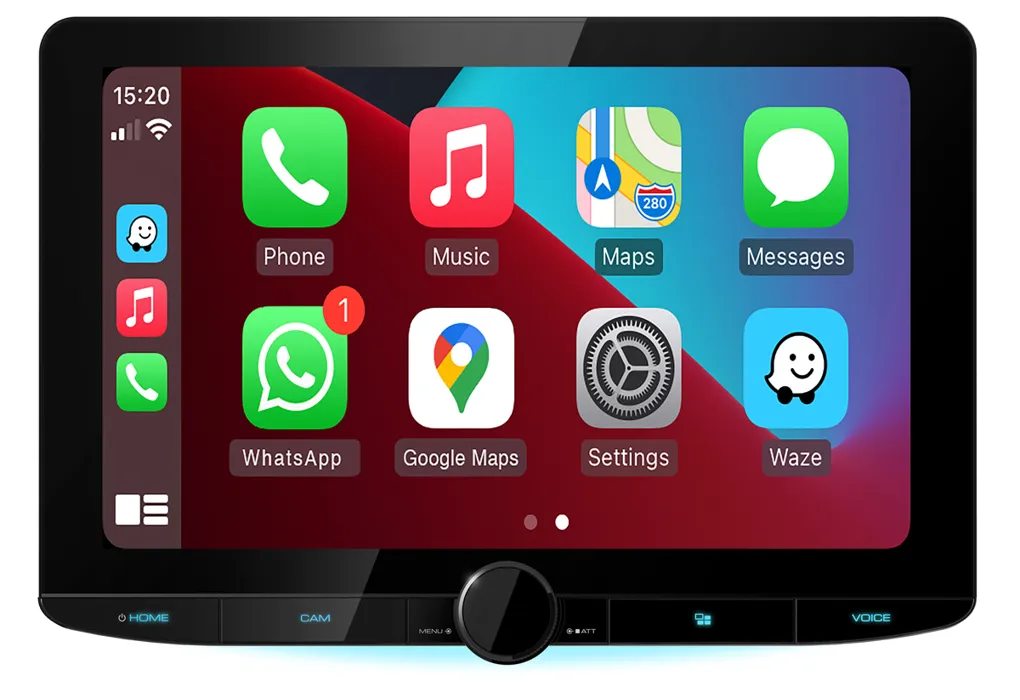 Kenwood DMX9724XDS, 10.1" multimedija su CarPlay, Android Auto ir DAB+