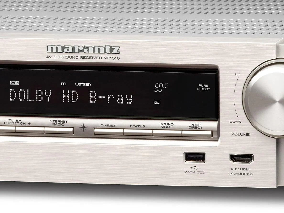 Marantz NR1510, 5.2 kanalų AV resyveris - stiprintuvas