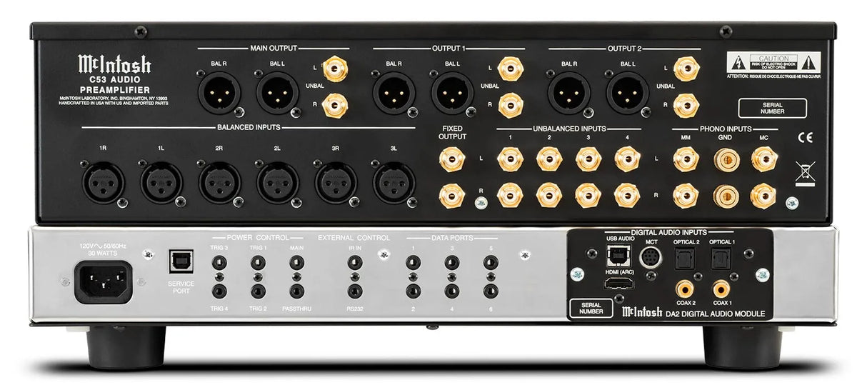 McIntosh C53, 2-jų kanalų pradinis stiprintuvas