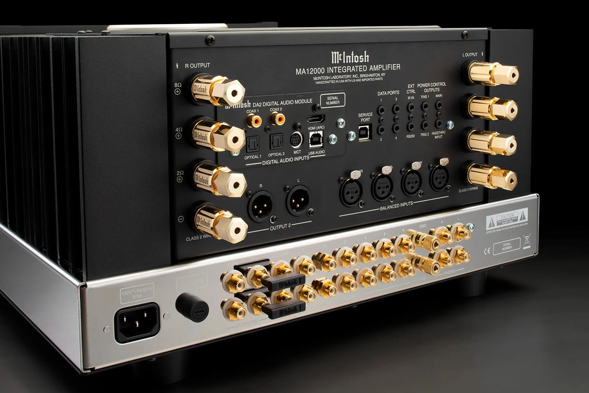 McIntosh MA12000, 2-jų kanalų integruotas hibridinis stiprintuvas