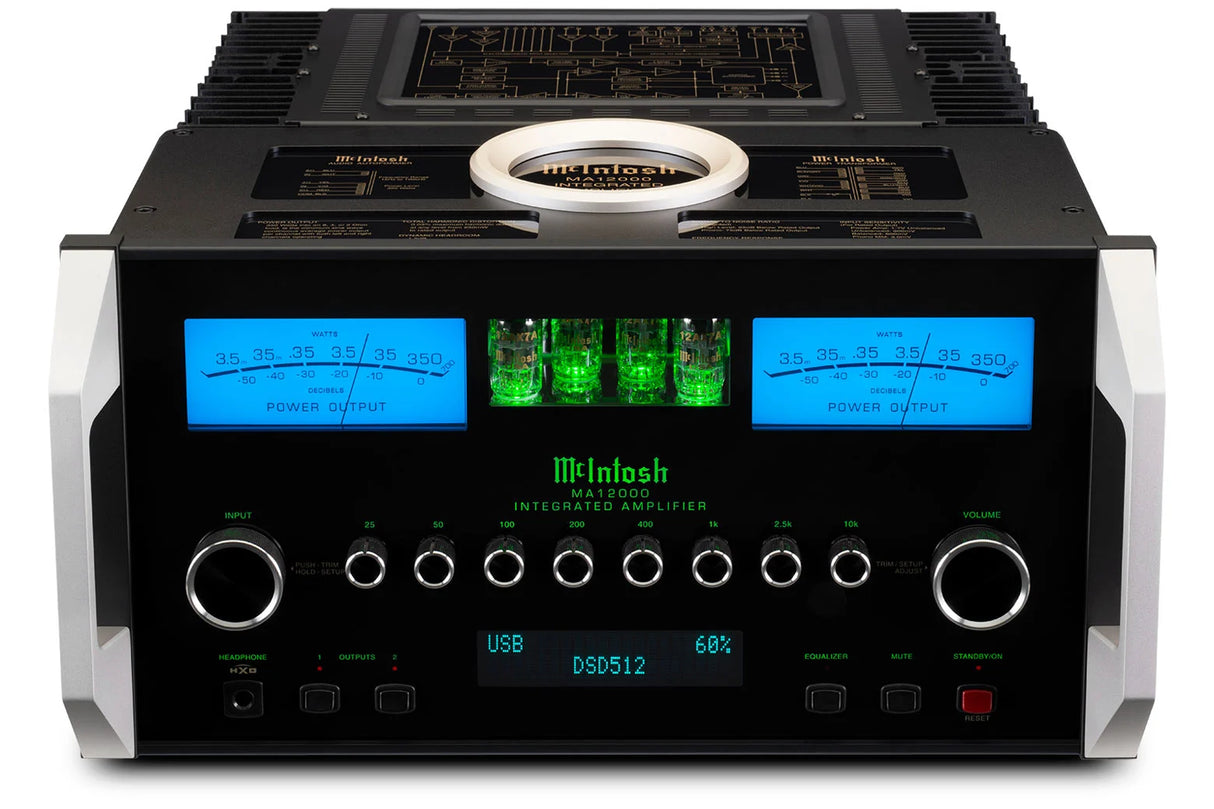McIntosh MA12000, 2-jų kanalų integruotas hibridinis stiprintuvas