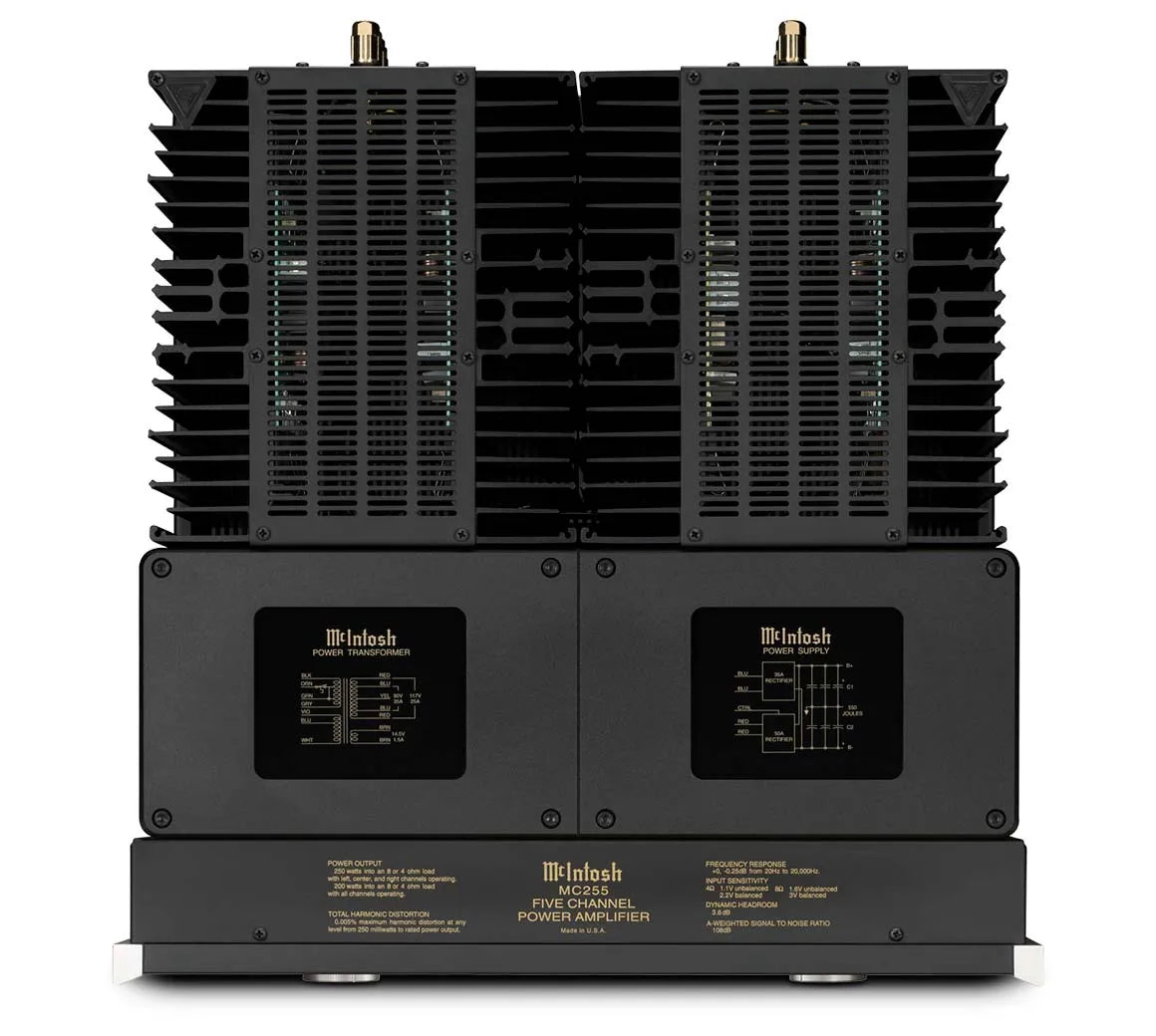 McIntosh MC255, 5-ių kanalų tranzistorinis galios stiprintuvas