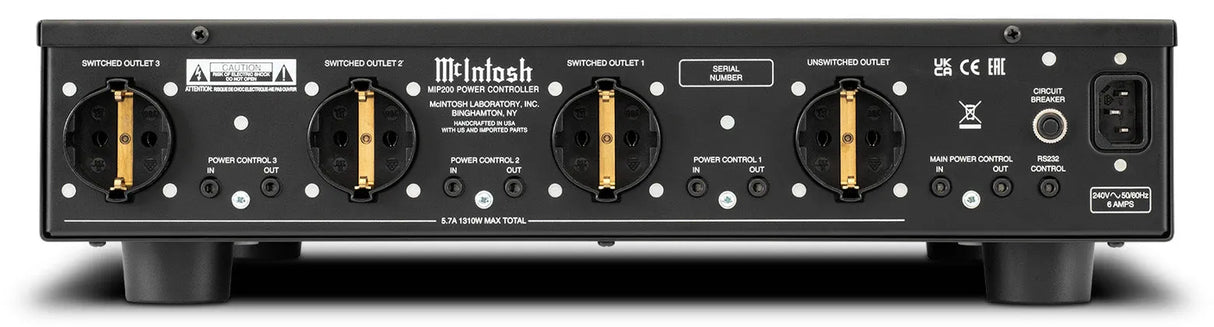 McIntosh MIP200, maitinimo valdiklis, filtras