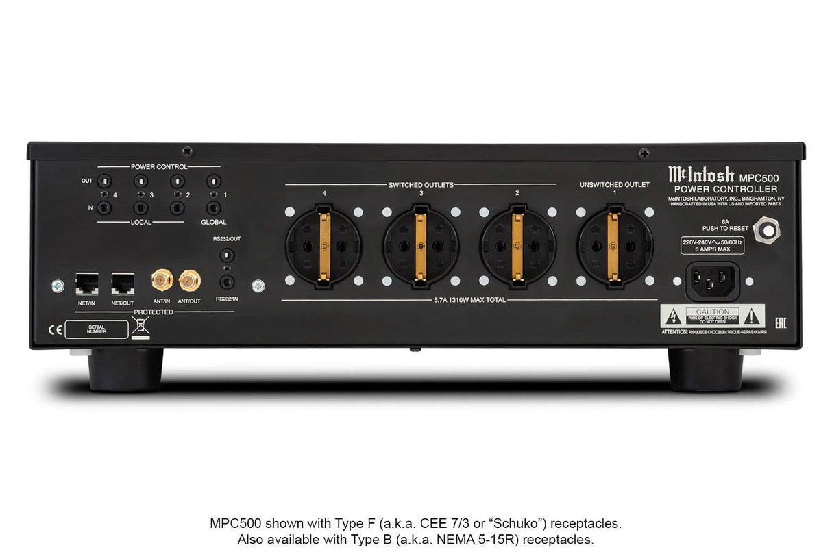 McIntosh MPC500, maitinimo valdiklis, filtras