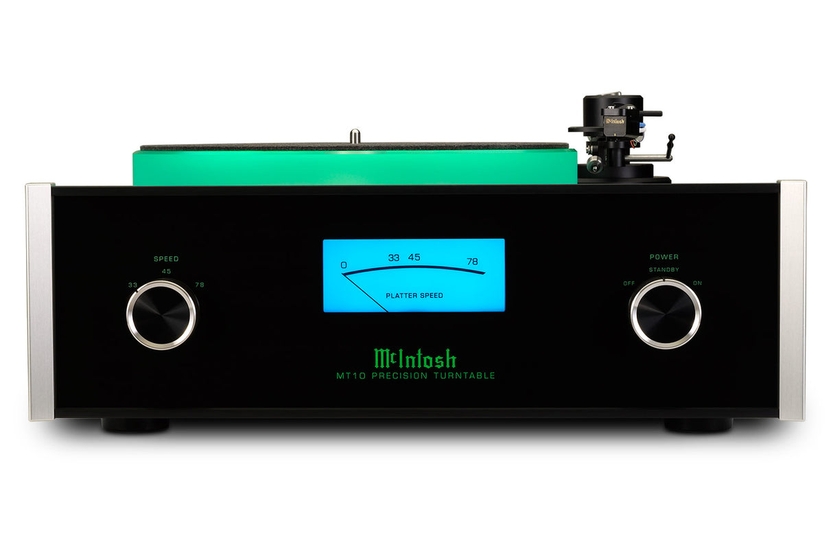 McIntosh MT10, patefonas su MC galvute