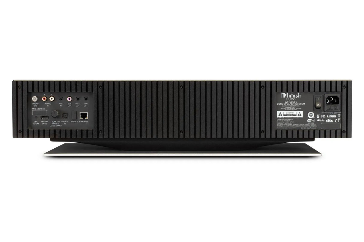 McIntosh RS250, belaidžių kolonėlių garso sistema, 650W