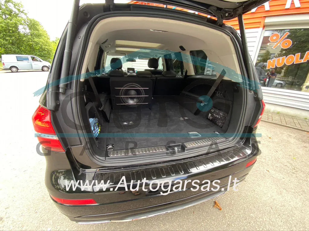Mercedes Benz GLS garso aparatūra