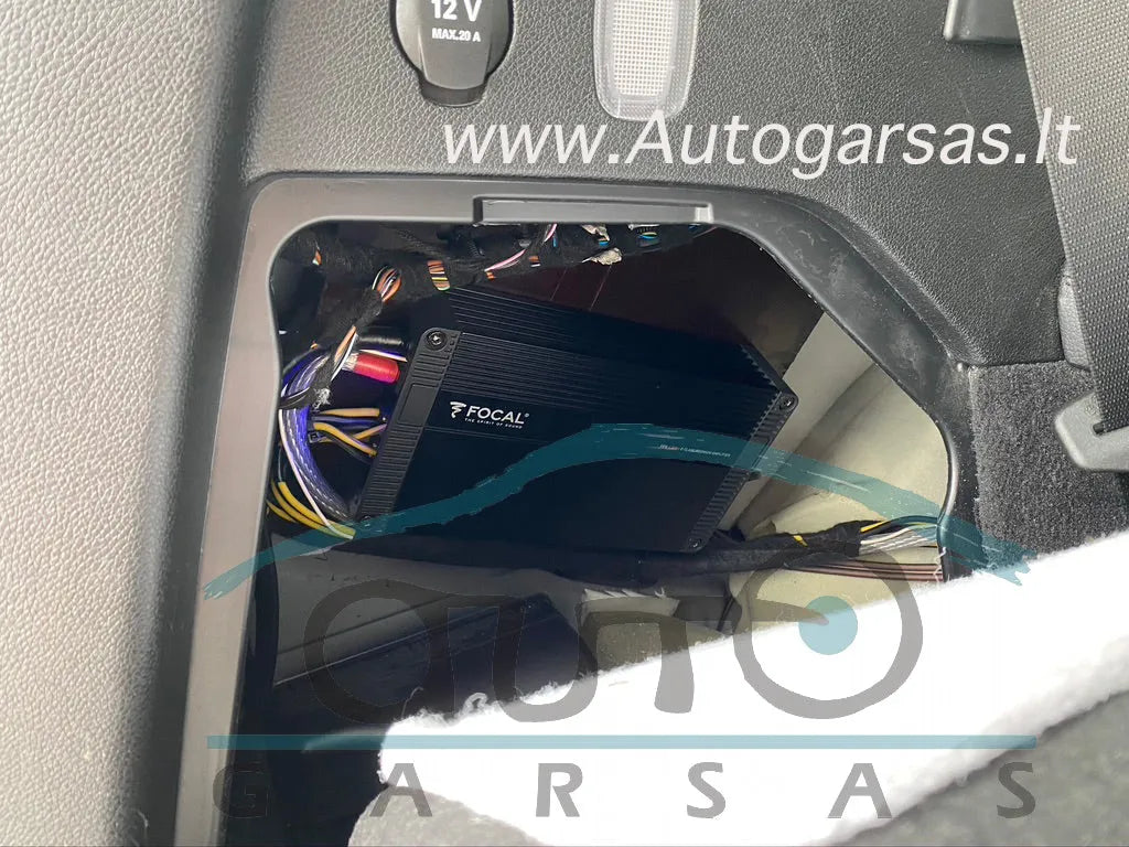 Mercedes Benz GLS garso aparatūra