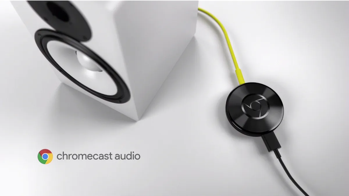 Muzikos prietaisas Chromecast Audio