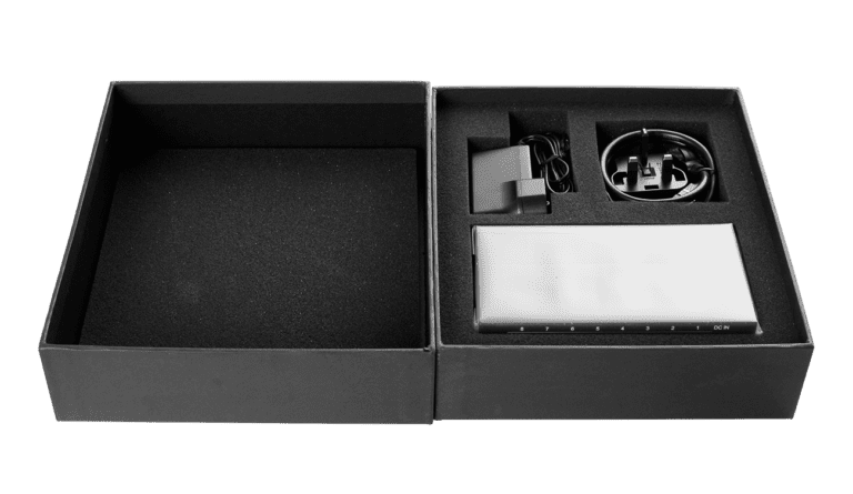 Silent Angel Bonn N8, tinklo komutatorius