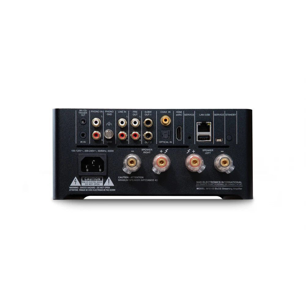 NAD M10 V3, stereo stiprintuvas su tinklo grotuvu