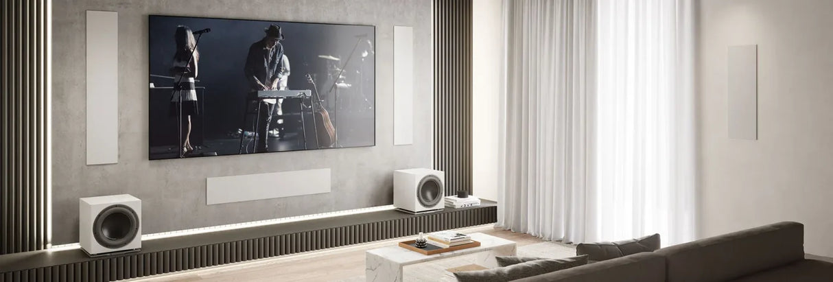 Dali PHANTOM M-675,  į sieną montuojama garso kolonėlė (montavimo gylis: 10 cm.)