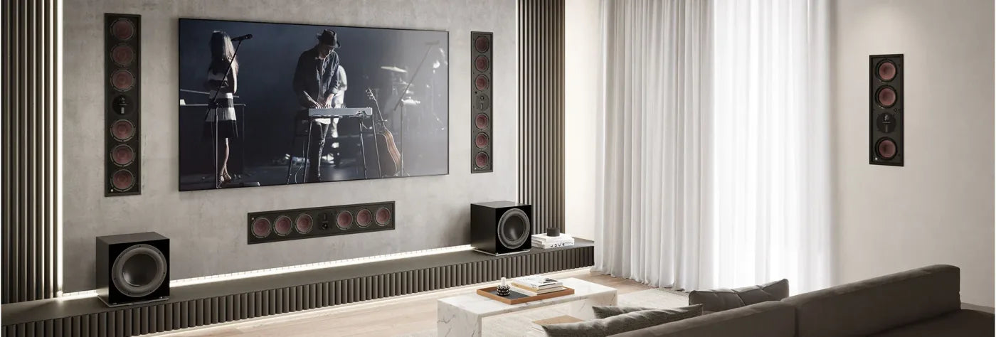 Dali PHANTOM M-675,  į sieną montuojama garso kolonėlė (montavimo gylis: 10 cm.)