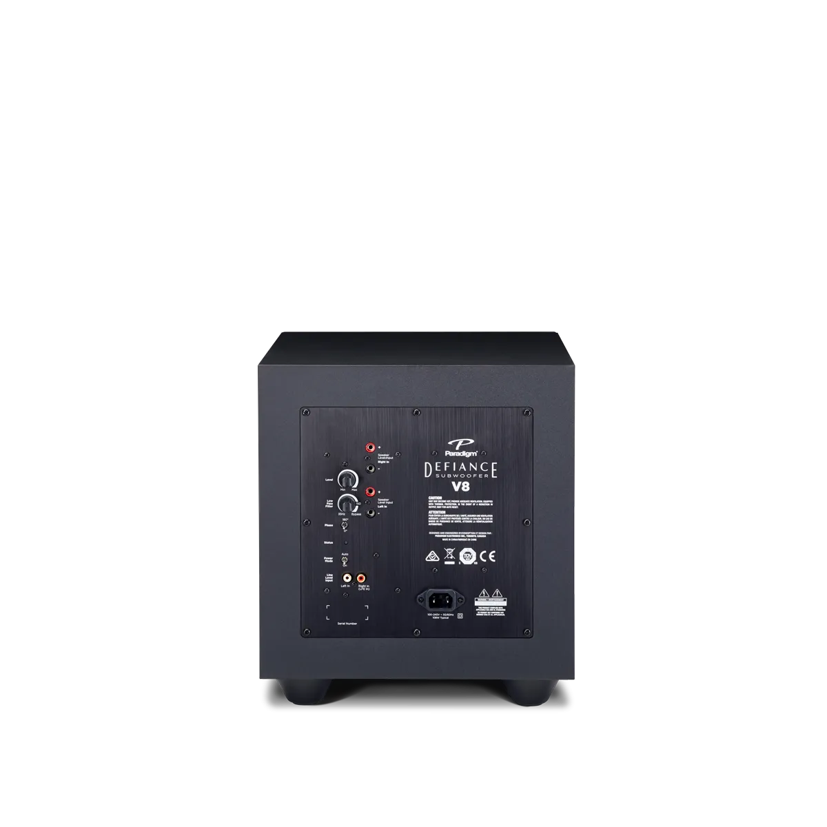 Paradigm Defiance V8, žemų dažnių garso kolonėlė