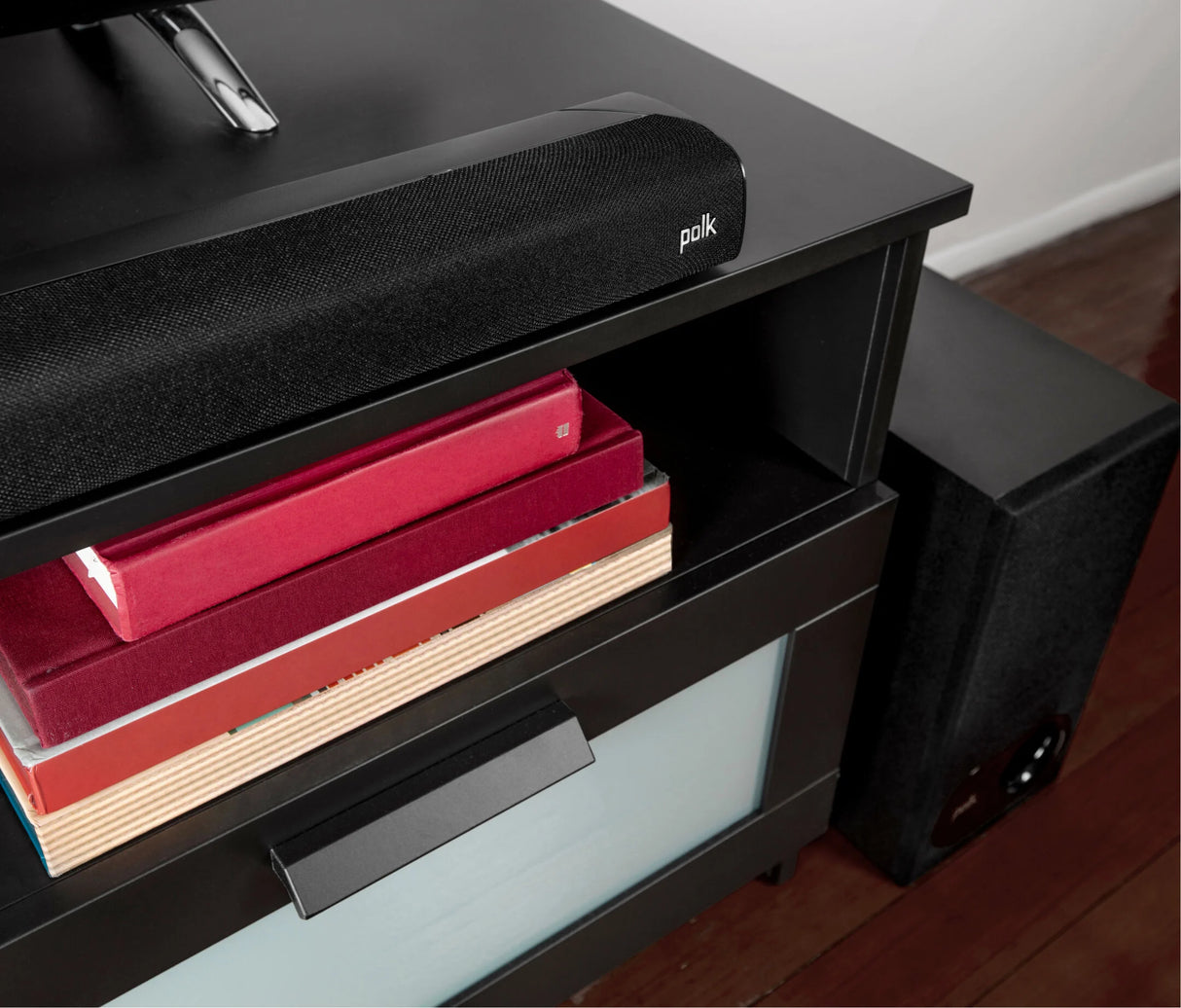 Polk Audio SIGNA S2, TV soundbaras su belaide žemų dažnių kolonėle