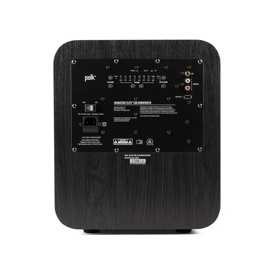 Polk Audio Signature Elite ES8, žemų dažnių kolonėlė