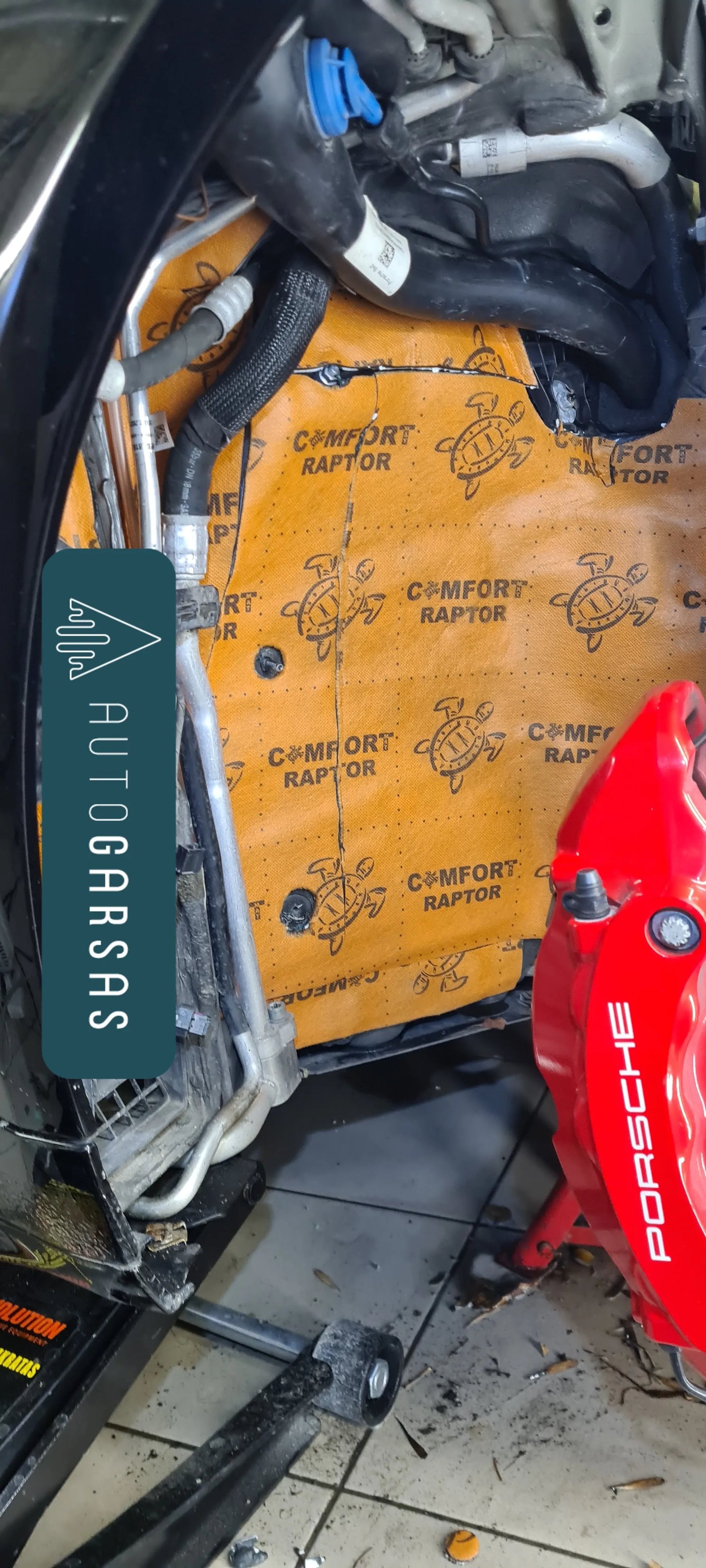 Porsche Carrera 911 - Pilna automobilio garso izoliacija 2024m