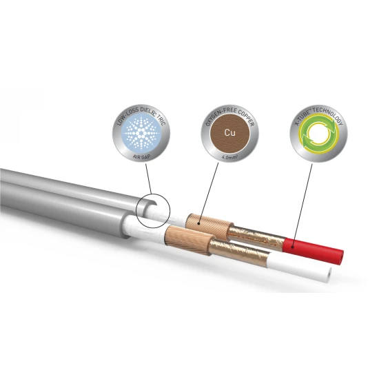 QED XT40i, kolonėlių kabelis