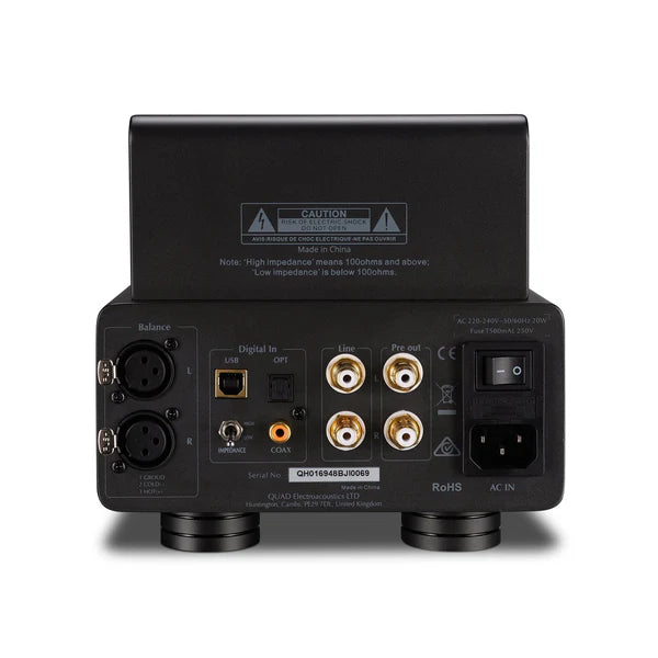 Quad PA-One+, ausinių stiprintuvas su DAC