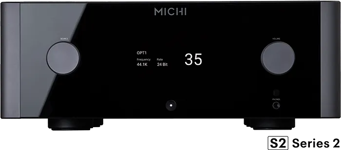 Rotel Michi X5 Series 2, integruotas garso stiprintuvas