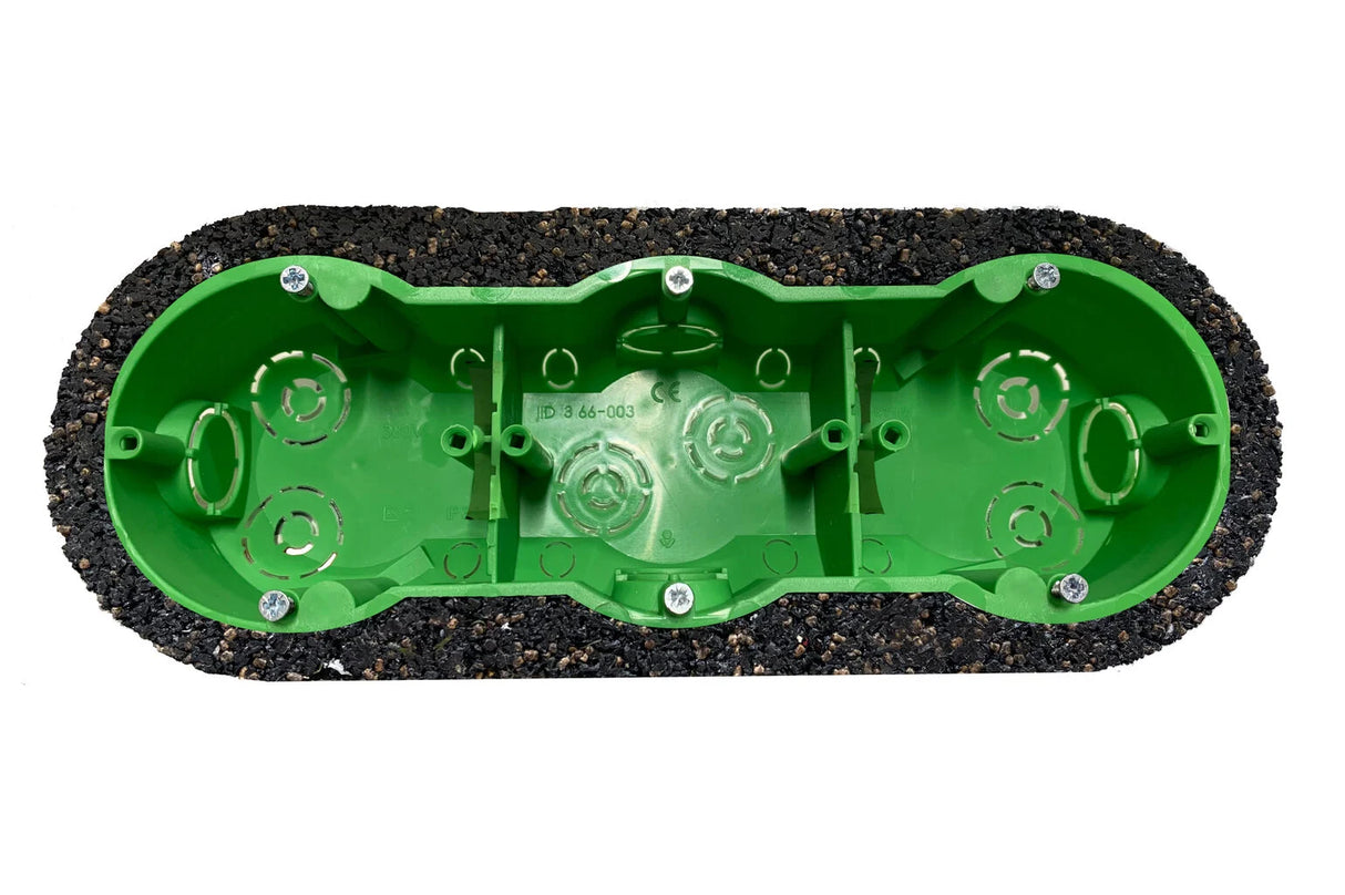 SILENCEWORLD R3, Elektros instaliacinė dėžutė su garso izoliacija (įvairių spalvų)