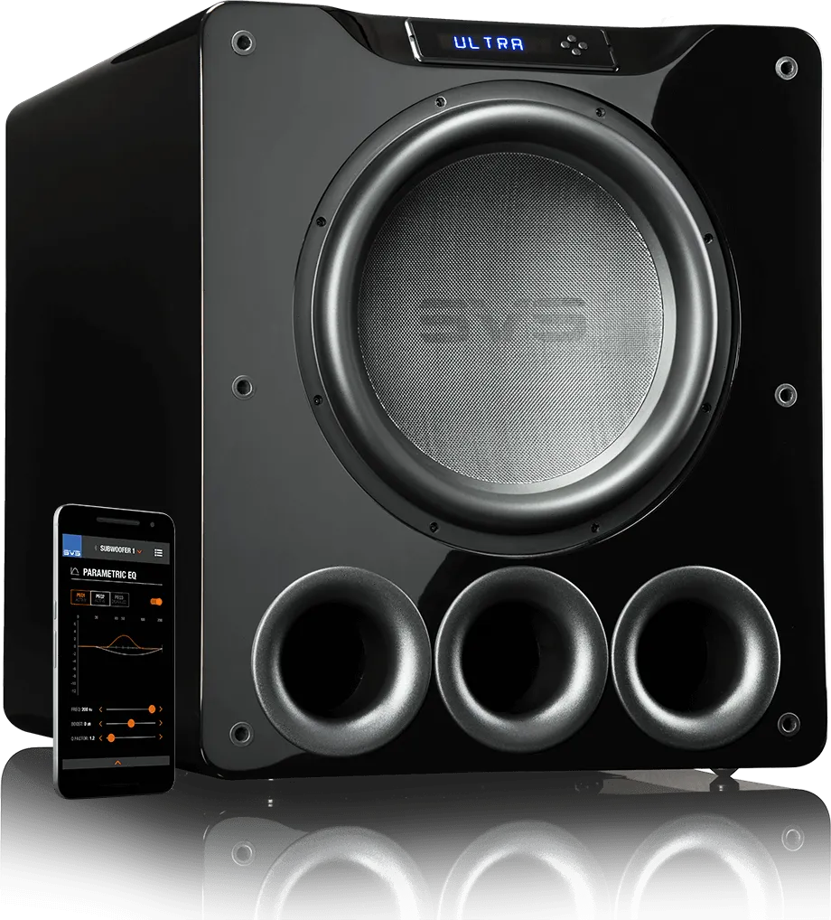 SVS PB16-Ultra Subwoofer, žemų dažnių garso kolonėlė (įvairių spalvų)