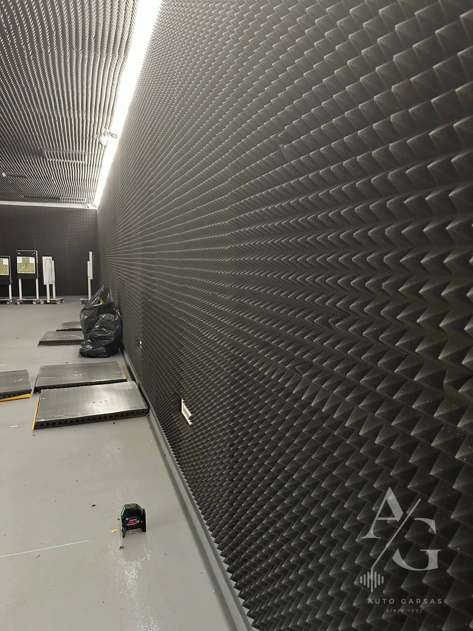 Šaudykla, akustinis apdirbimas 2023m