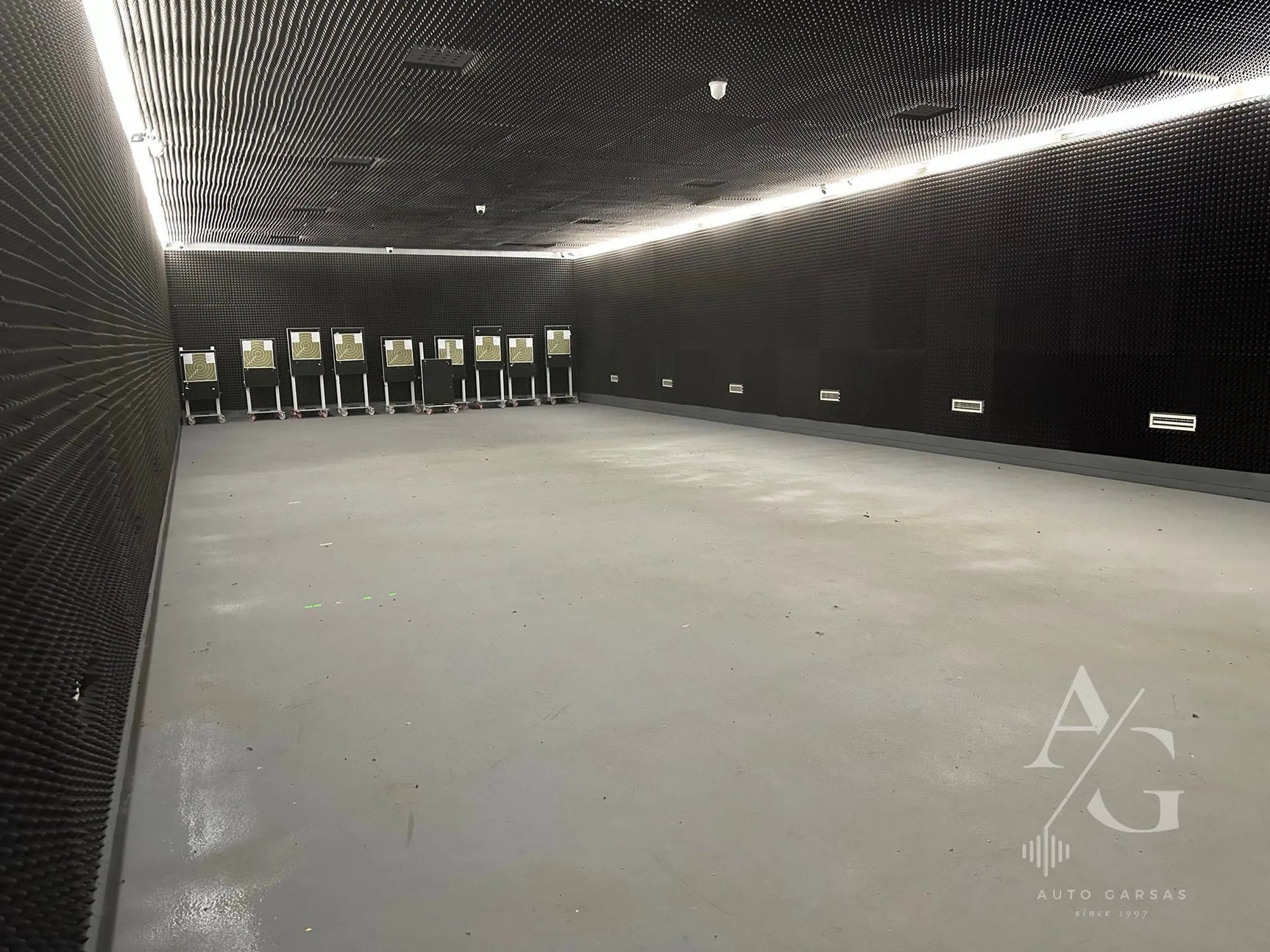 Šaudykla, akustinis apdirbimas 2023m