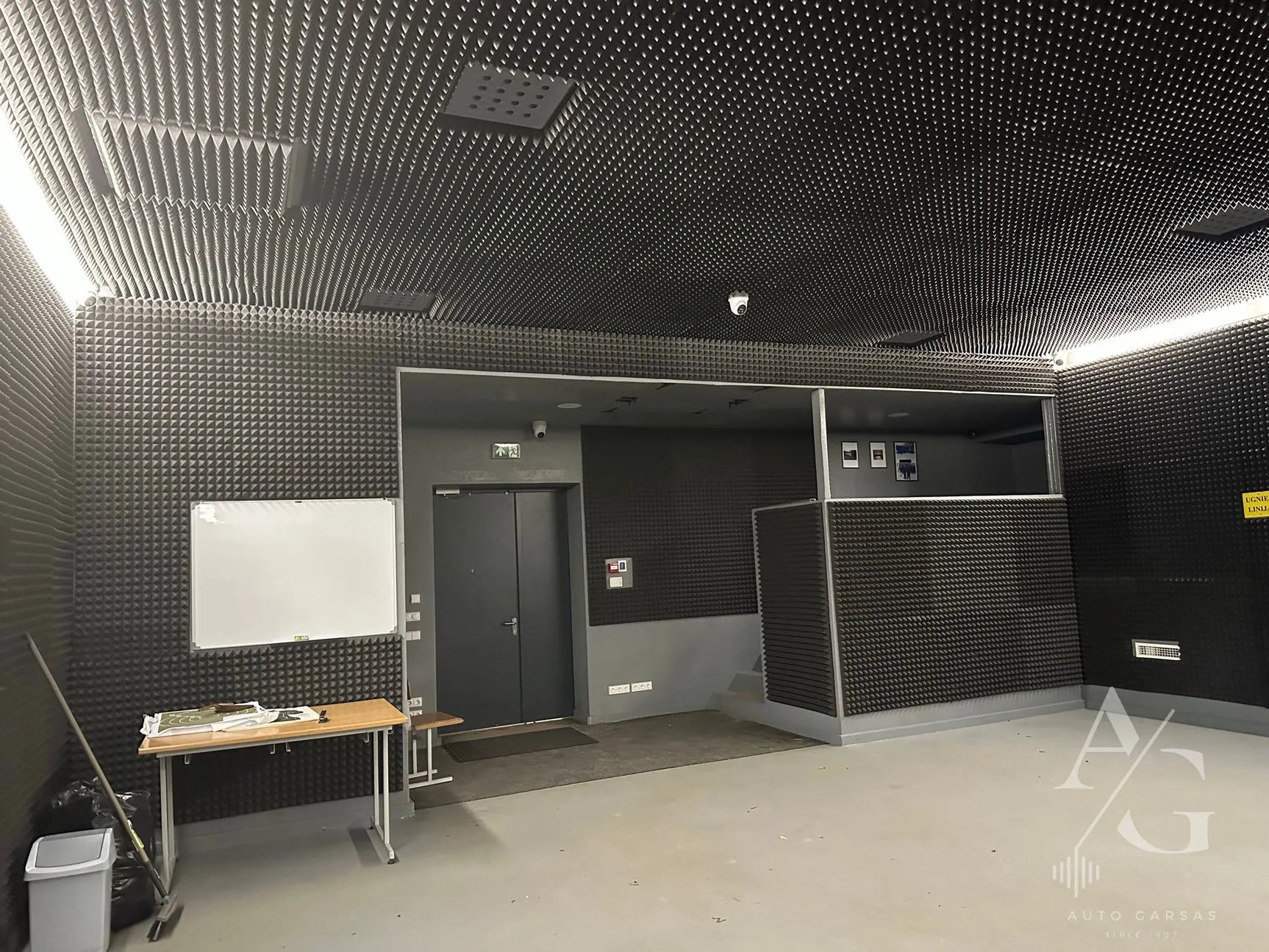 Šaudykla, akustinis apdirbimas 2023m