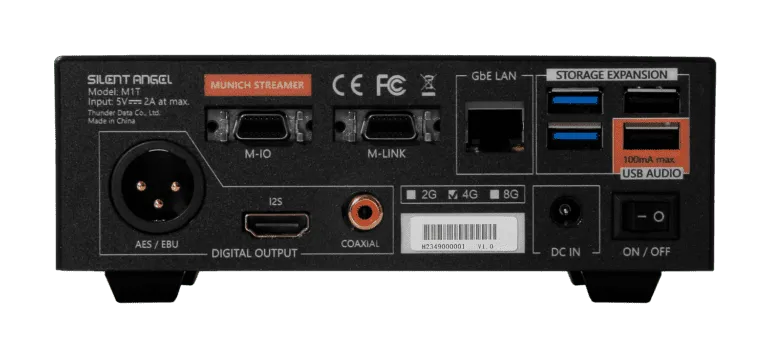 Silent Angel Munich M1T, tinklo grotuvas