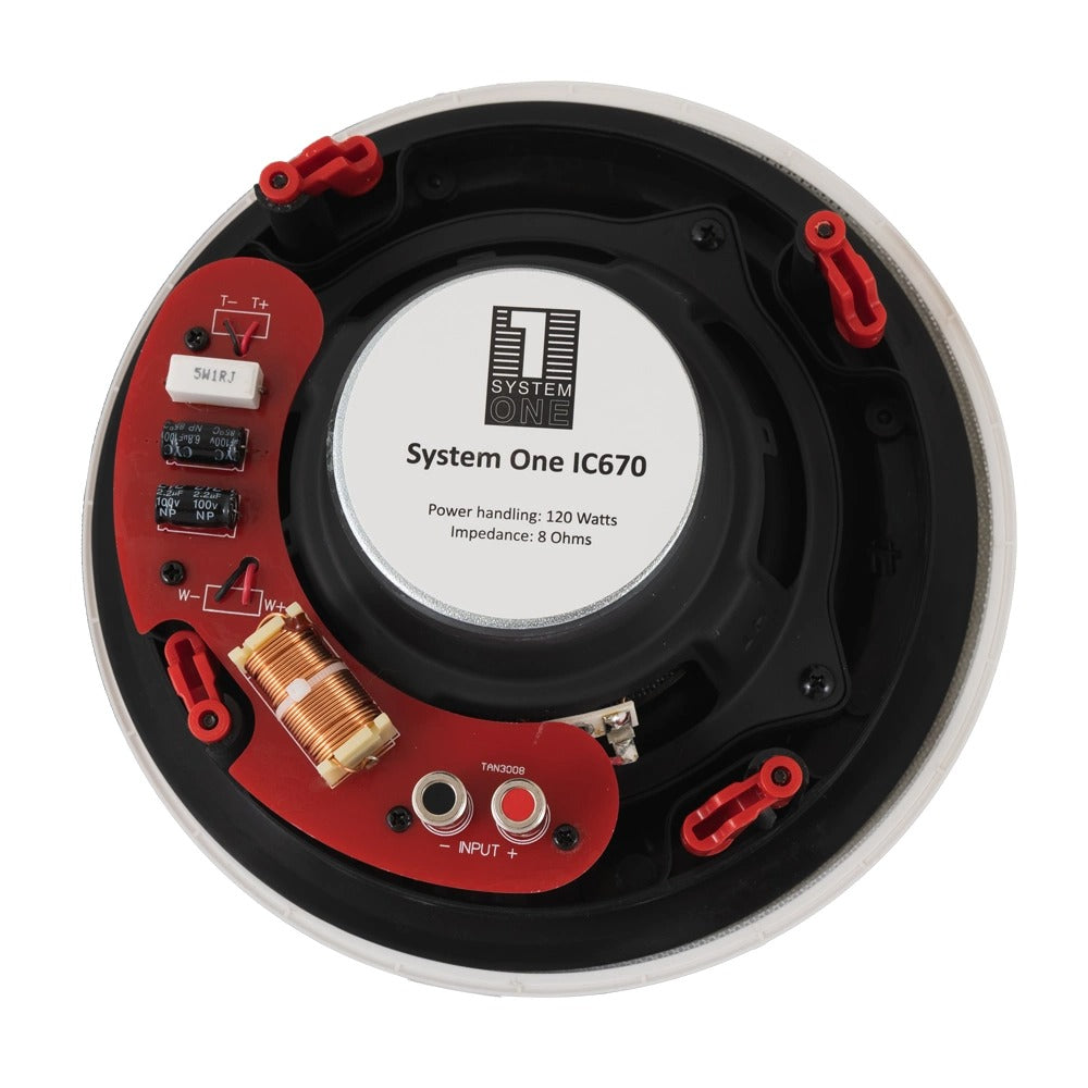 System One IC670, Įmontuojamas garsiakalbis
