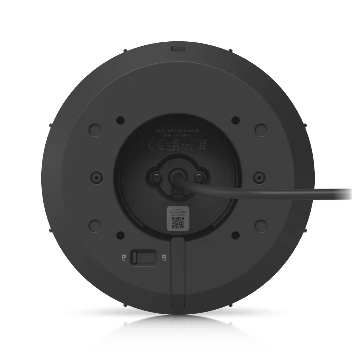 UBIQUITI AI Turret, vaizdo stebėjimo PoE+ kamera su dirbtinio intelekto funkcijomis