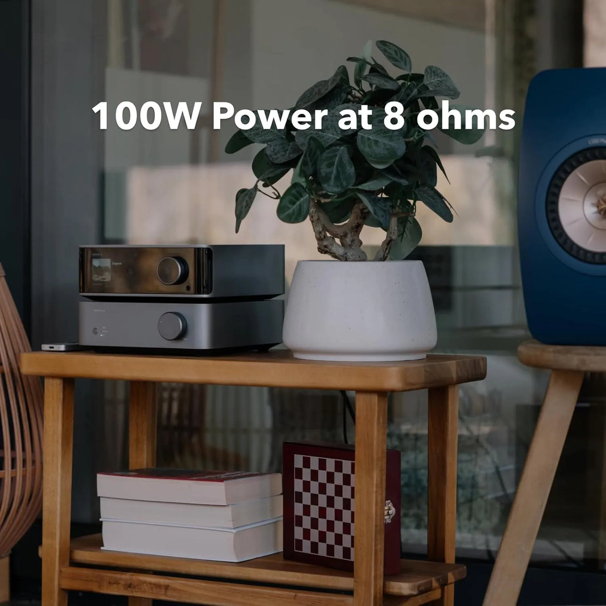 WiiM Vibelink Amp, stereo stiprintuvas su PFFB