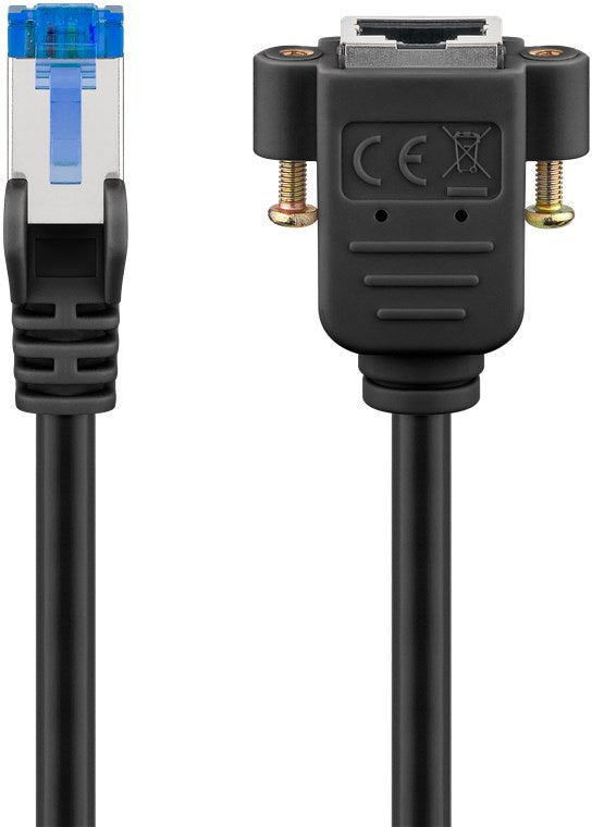 Goobay CAT 6A, S/FTP (PiMF) extension cable, 5m