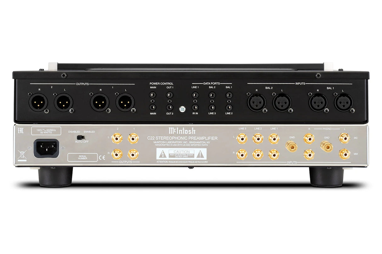 McIntosh C22 Mk V, 2-jų kanalų lempinis pradinis stiprintuvas