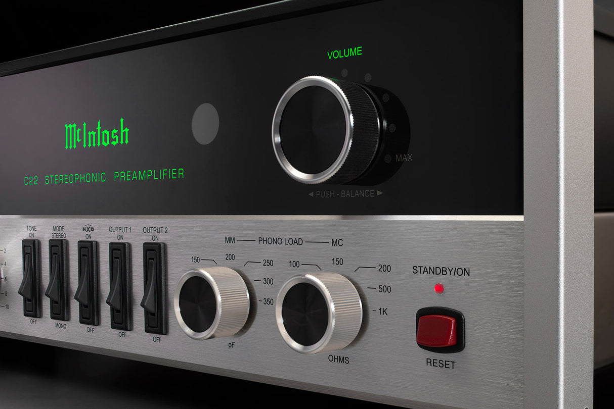 McIntosh C22 Mk V, 2-jų kanalų lempinis pradinis stiprintuvas