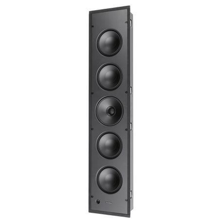 Paradigm CI Elite E5 LCR v2, į sieną montuojama garso kolonėlė (montavimo gylis: 9.8 cm.)
