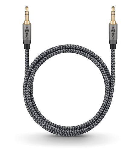 Goobay Plus Audio Connection Cable, 3.5 mm AUX stereo kabelis, 5 m