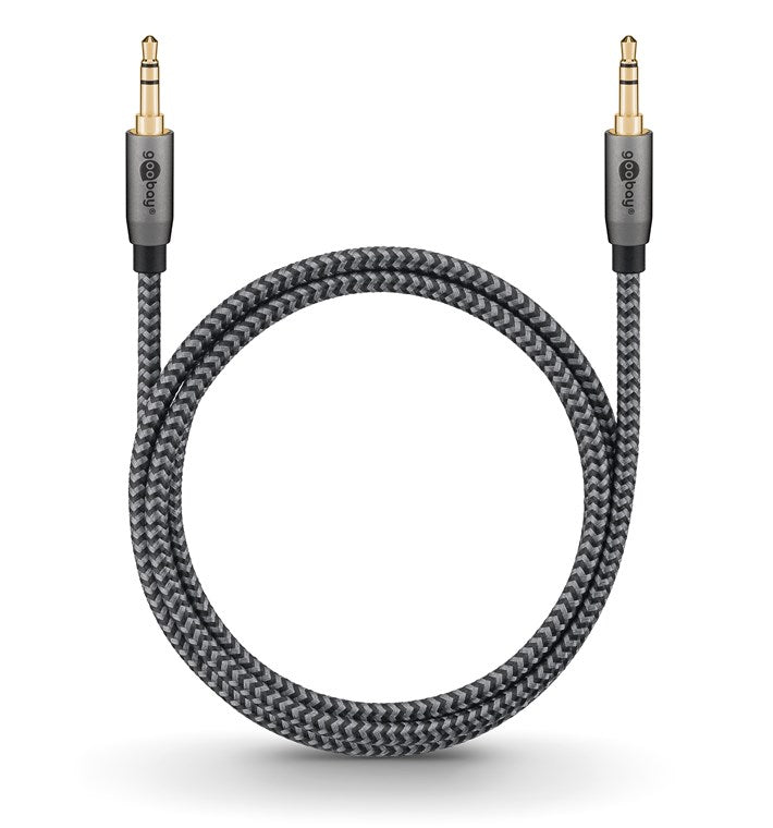 Goobay Plus Audio Connection Cable, 3.5 mm AUX stereo kabelis, 5 m