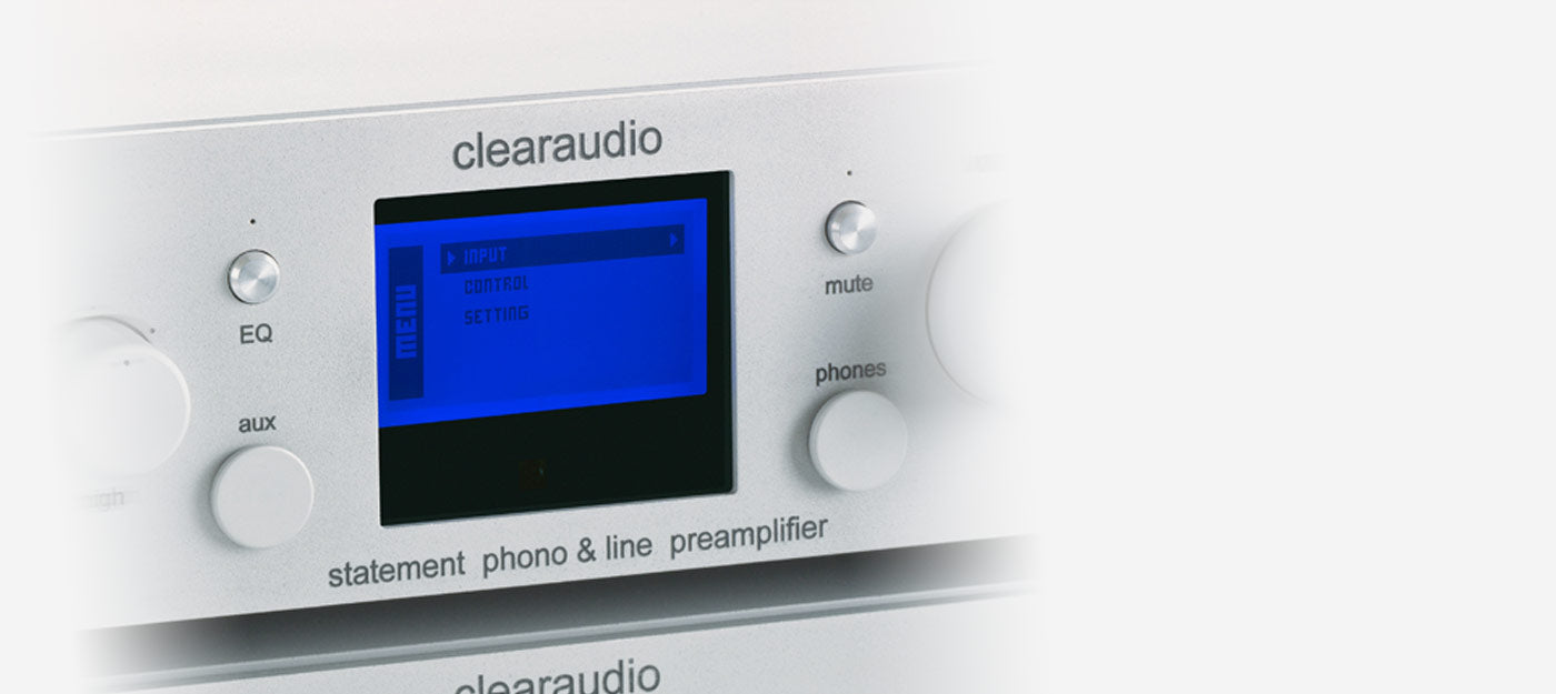 Clearaudio statement phono, phono korektorius