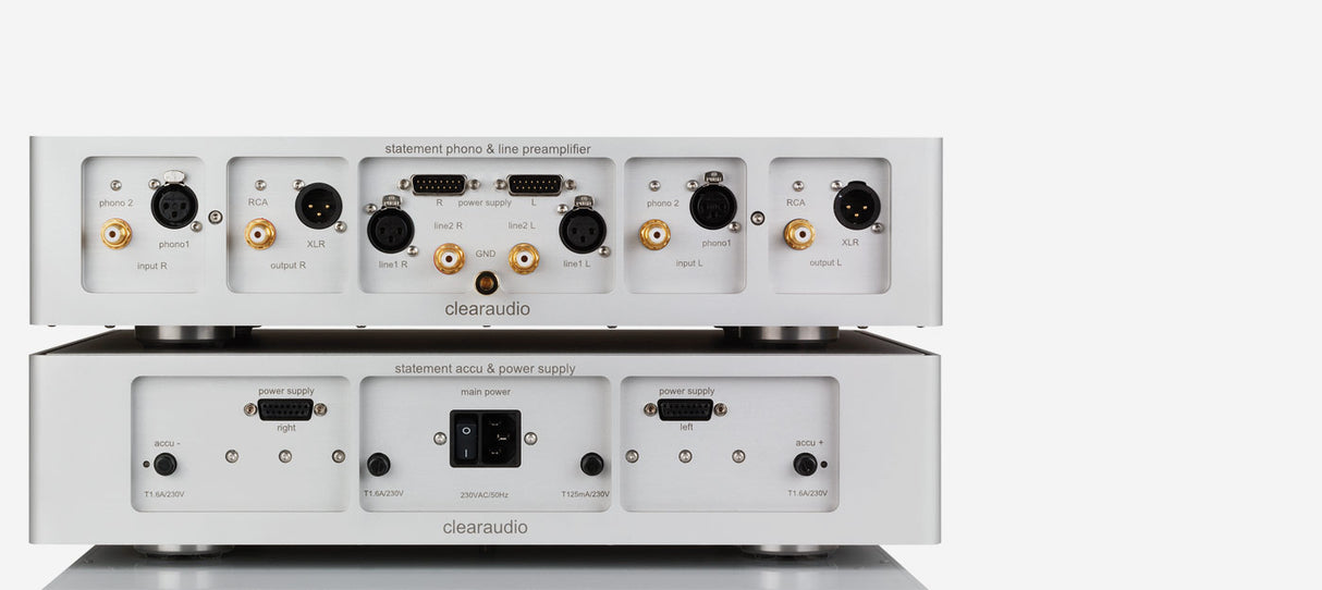 Clearaudio statement phono, phono korektorius