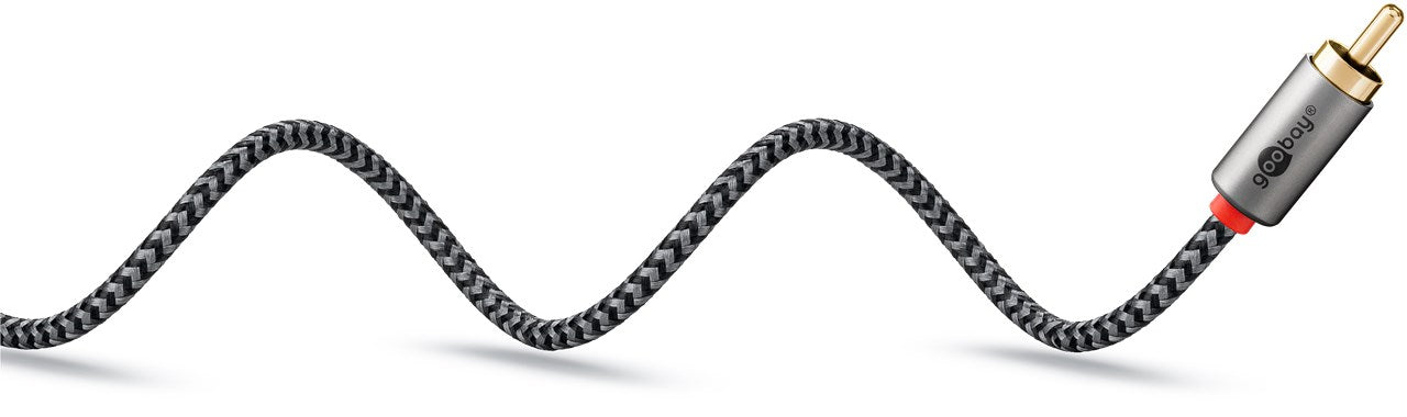 Goobay Audio Adapter Cable AUX, 3.5 mm į 2x RCA garso kabelis, 3 m