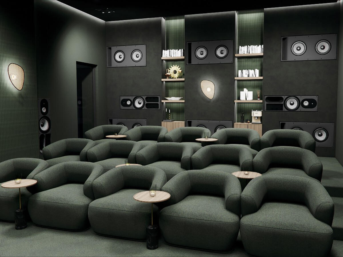 Focal UTOPIA CINEMA SUB, pakabinama - įmontuojama žemų dažnių kolonėlė