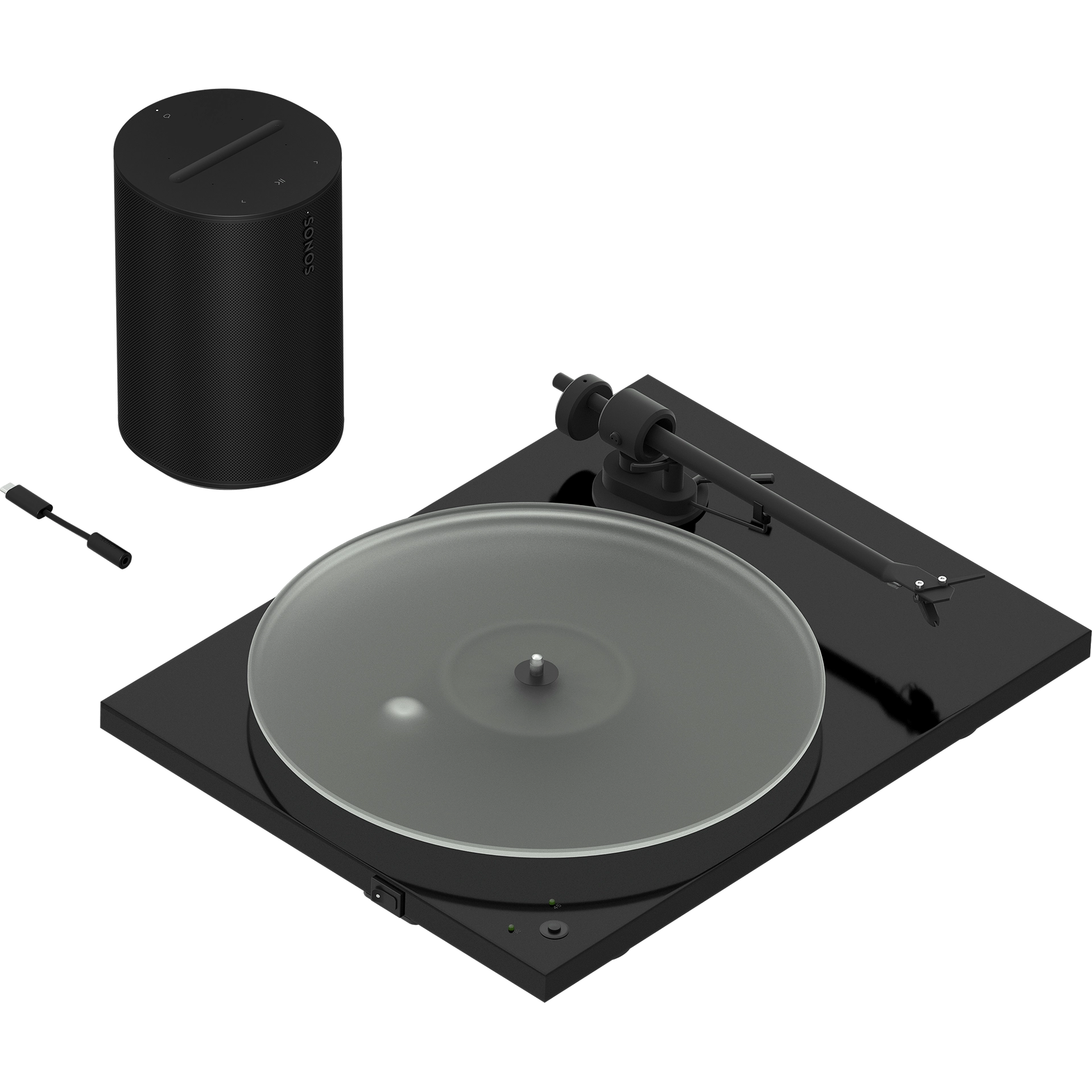 Sonos Pro-Ject T1, Era 100 belaidė kolonėlė ir Line-In adapteris, patefono komplektas